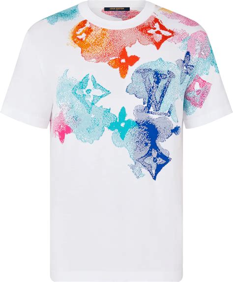 louis vuitton multicolor monogram printed t-shirt|Louis Vuitton t shirt cost.